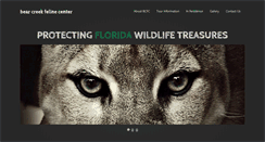 Desktop Screenshot of bearcreekfelinecenter.org